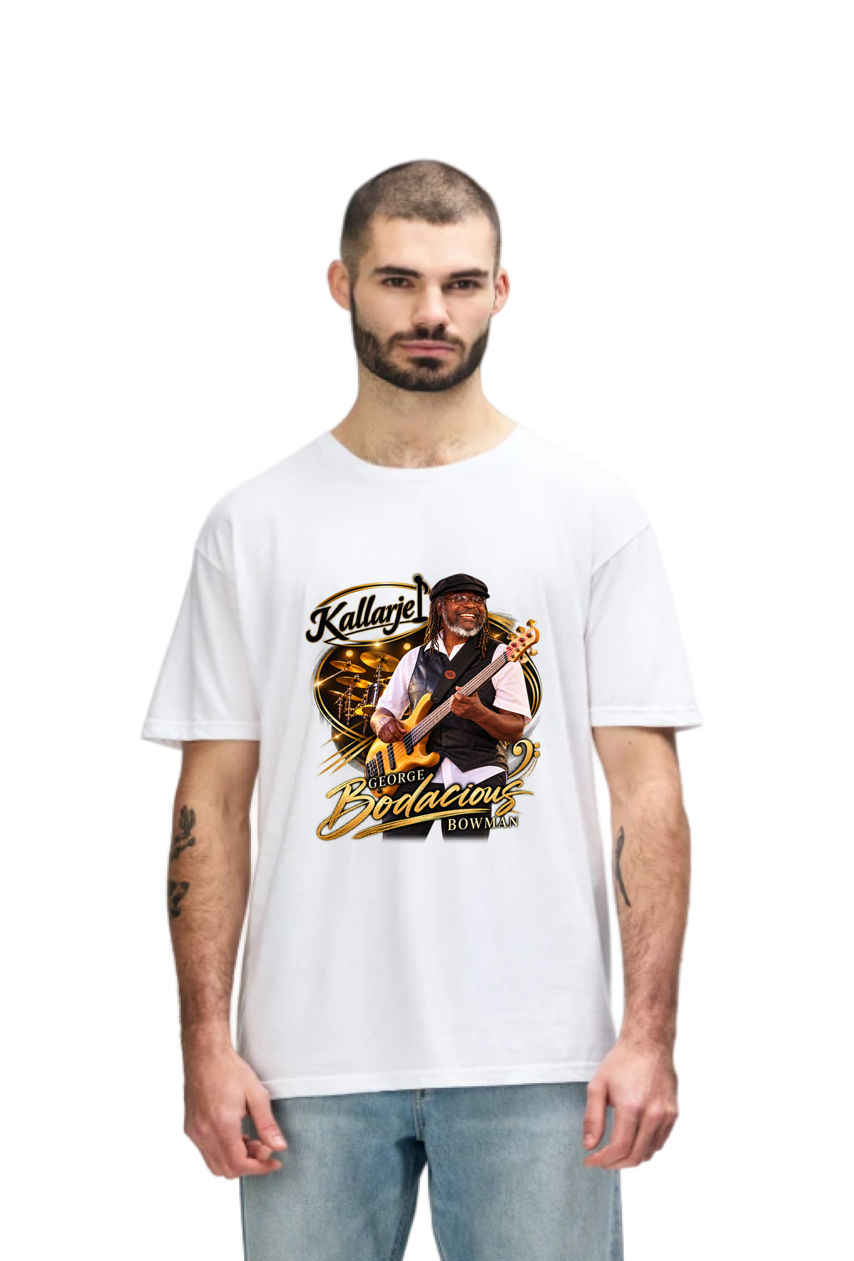 Bodacious Signature White Tee